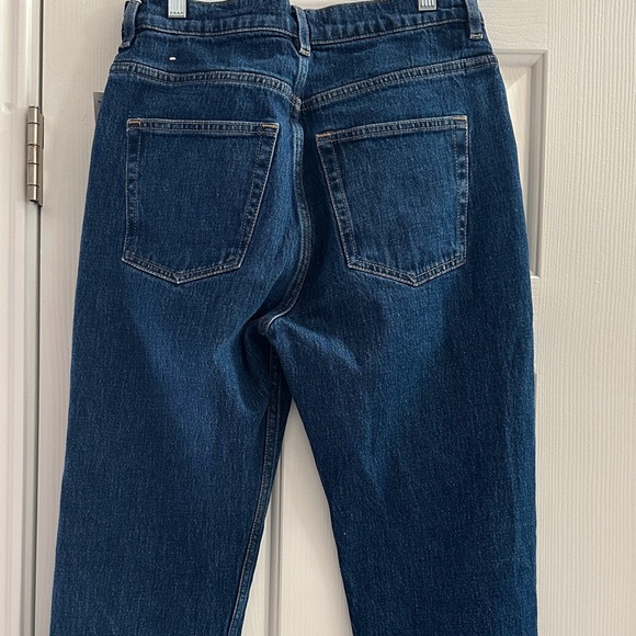 Favorite Cut Denim Dark Wash Classic Women’s 29 Slim Leg Straight Casual - Picture 7 of 13